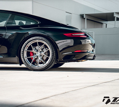 Фото дисков HRE P101 на Porsche 911 VII