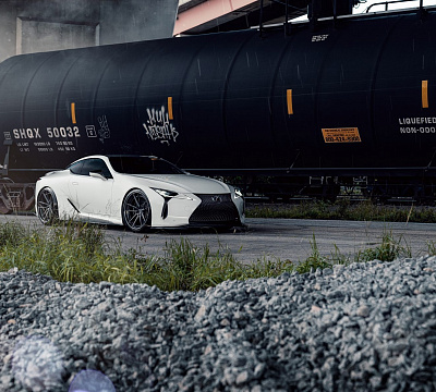 Фото дисков Anrky AN34 на Lexus LC 500