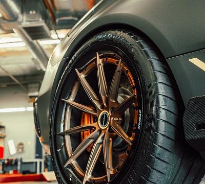 Фото дисков Brixton Forged R11-R на Mercedes-Benz C-Class (W205)