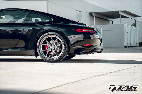 Фото дисков HRE P101 Глянцевый тонированный лак на Porsche 911 VII