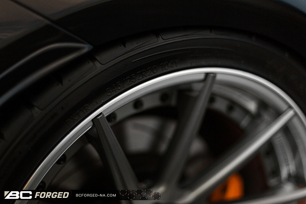 Фото дисков BC Forged HCS04 Матовый графит на Lexus RC