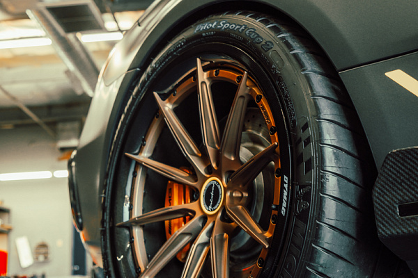 Фото дисков Brixton Forged R11-R Сатиновое темное золото на Mercedes-Benz C-Class (W205)