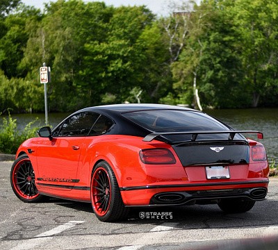 Фото дисков Strasse Wheels SV15T Deep Concave FS на Bentley Continental GT II