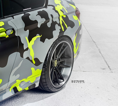 Фото дисков Strasse Wheels SV1 Deep Concave FS на BMW 4/M4 (F32/F82)