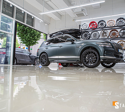 Фото дисков Vossen HF-4T на Genesis GV80