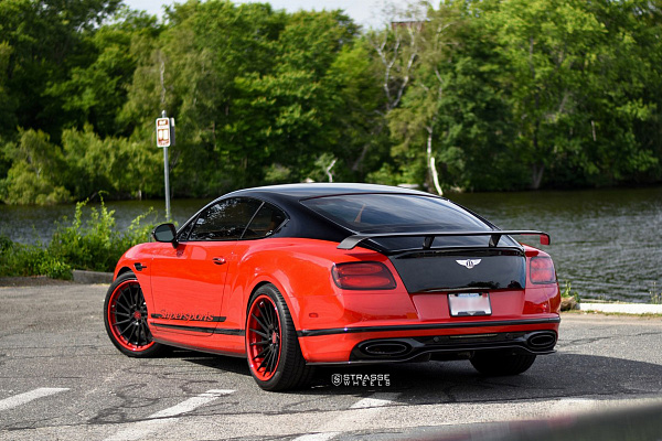 Фото дисков Strasse Wheels SV15T Deep Concave FS Другой цвет на Bentley Continental GT II