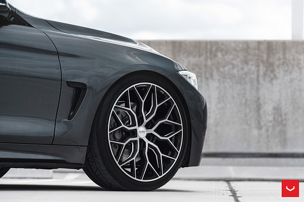 Фото дисков Vossen HF-2 Алмазная проточка на BMW 4/M4 (F32/F82)