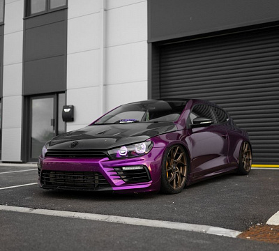 Фото дисков Bola FLA на Volkswagen Scirocco III