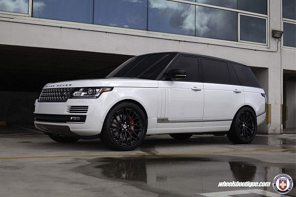 Фото дисков HRE S200 Черный сатин на Land Rover Range Rover IV