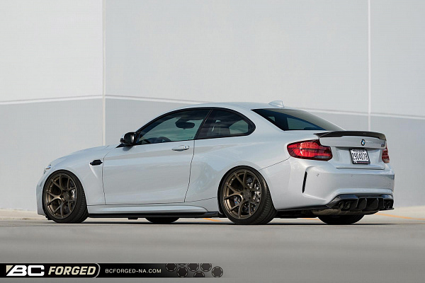 Фото дисков BC Forged RS41 Сатиновая бронза на BMW 2/M2 (F22/F87)