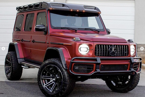 Фото дисков 4PLAY 4P08 Черный глянец на Mercedes-Benz G-Class III