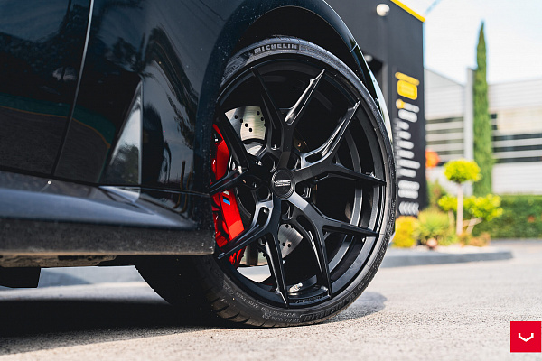 Фото дисков Vossen HF-5 Черный сатин на BMW 2/M2 (G42/G87)
