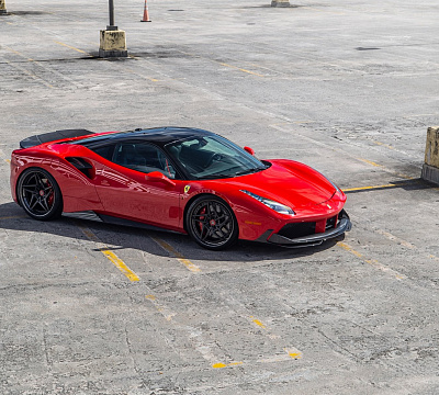 Фото дисков Anrky S3-X3 на Ferrari 488
