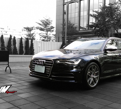 Фото дисков HRE R101 на Audi A/RS 6 (C7)