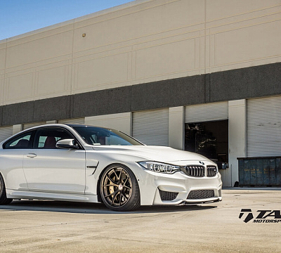 Фото дисков HRE S101 на BMW 4/M4 (F32/F82)