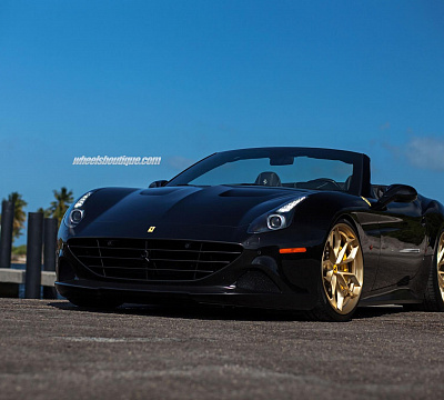 Фото дисков HRE S201H на Ferrari California