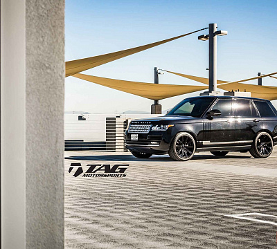 Фото дисков Vossen CV4 на Land Rover Range Rover Sport II
