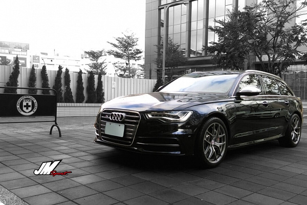 Фото дисков HRE R101 Сатиновый графит на Audi A/RS 6 (C7)