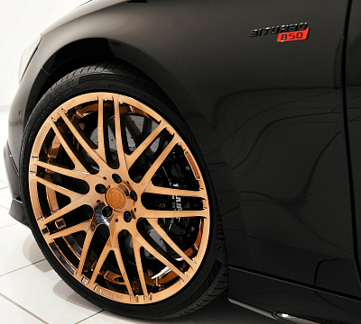 Фото дисков BRABUS Monoblock F (Platinum Edition) на Mercedes-Benz S-Class (W222, C217)