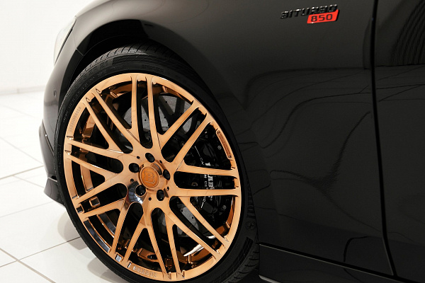Фото дисков BRABUS Monoblock F (Platinum Edition) Глянцевая медь на Mercedes-Benz S-Class (W222, C217)
