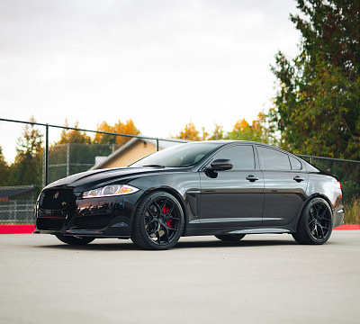 Фото дисков Vossen HF-5 на Jaguar XF II