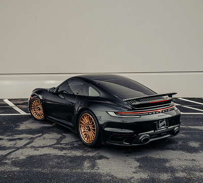 Фото дисков Brixton Forged HS1 на Porsche 911 VIII
