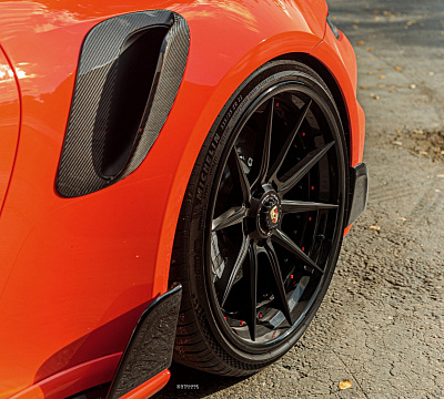 Фото дисков Strasse Wheels SV10 Deep Concave Duoblock на Porsche 911 VIII