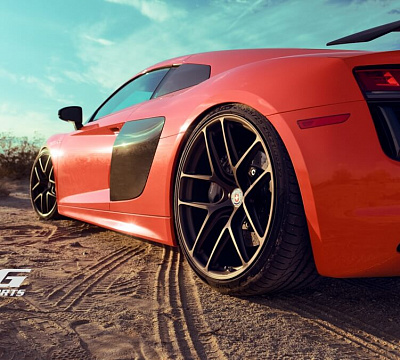 Фото дисков HRE R101 Lightweight на Audi R8 (4S)
