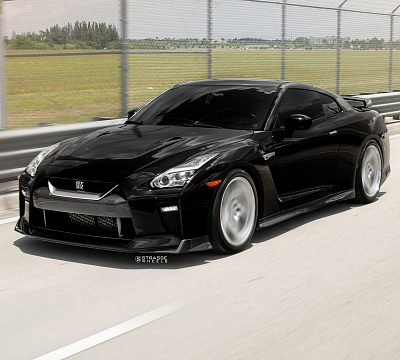 Фото дисков Strasse Wheels SV2 Deep Concave Monoblock на Nissan GT-R