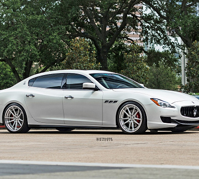 Фото дисков Strasse Wheels SV1 Deep Concave FS на Maserati Quattroporte VI