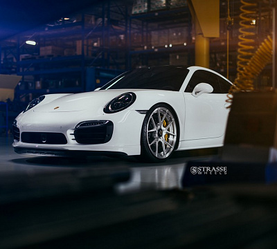 Фото дисков Strasse Wheels SM5R Deep Concave Duoblock на Porsche 911 VII