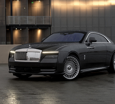 Фото дисков Vossen S21-11T на Rolls-Royce Spectre