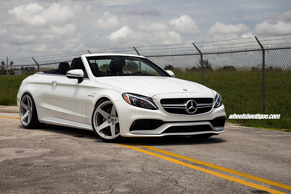 Фото дисков HRE 305M Глянцевый лак на Mercedes-Benz C-Class (W205)