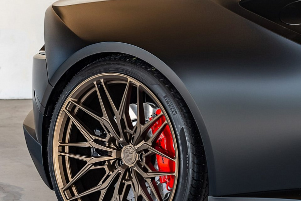 Фото дисков Anrky S1-X1 Сатиновая бронза на Lamborghini Huracan