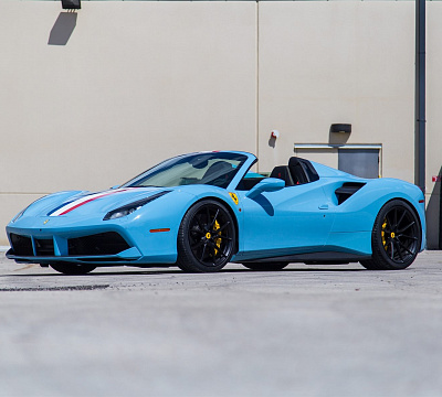 Фото дисков Anrky AN12 на Ferrari 488