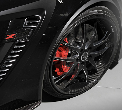 Фото дисков Savini SV40 на Chevrolet Corvette C7