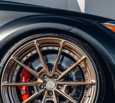 Фото дисков Anrky AN28 на Mercedes-Benz CLS (C218)