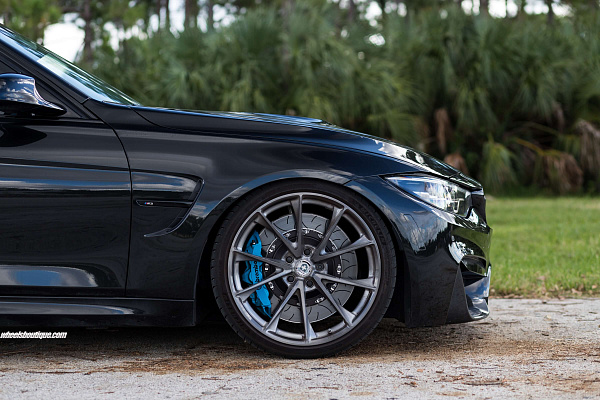 Фото дисков HRE P204 Глянцевый темный лак на BMW 3/M3 (F3x/F80)