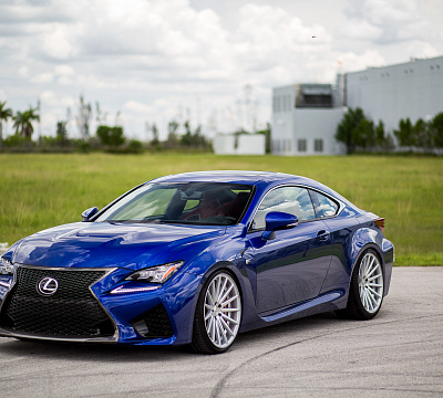 Фото дисков Vossen VFS-2 на Lexus RC