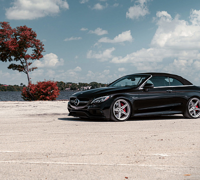 Фото дисков Vossen M-X5 на Mercedes-Benz C-Class (W205)
