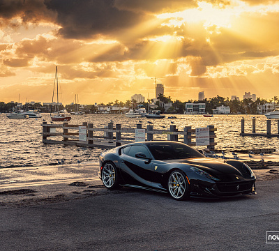 Фото дисков NOVITEC NF11 на Ferrari 812