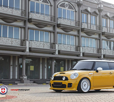 Фото дисков HRE 501 на MINI Cooper III