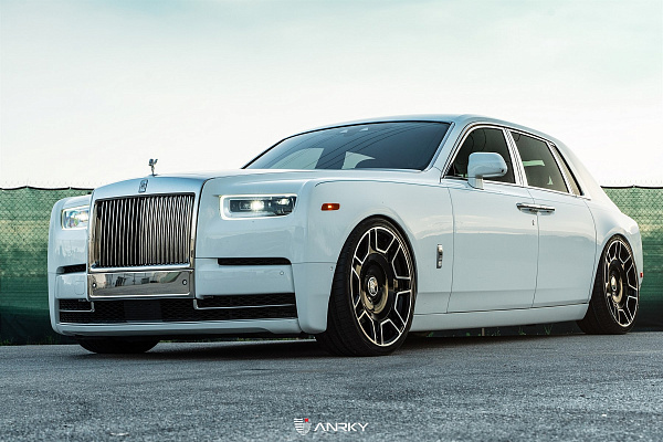 Фото дисков Anrky RF-277 Алмазная проточка на Rolls-Royce Phantom