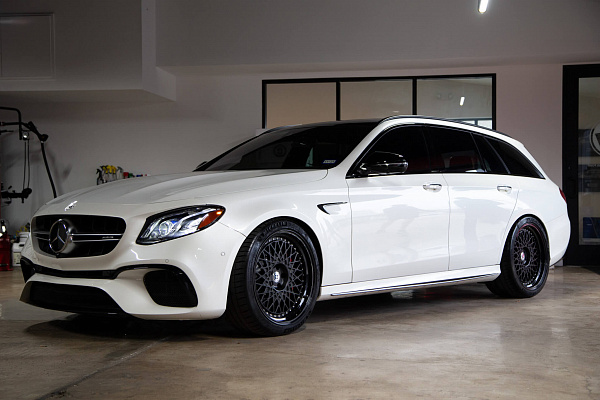 Фото дисков HRE 501 Черный сатин на Mercedes-Benz E-Class (W213, S213, C238)