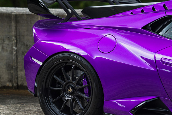Фото дисков BC Forged TD01 Черный глянец на Lamborghini Huracan
