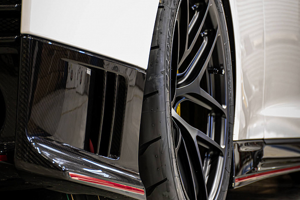 Фото дисков HRE R101 Lightweight Черный сатин на Nissan GT-R