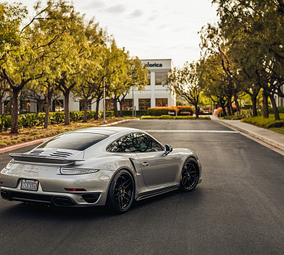 Фото дисков Strasse Wheels SV4 Deep Concave FS на Porsche 911 VII