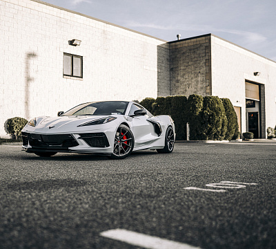 Фото дисков Vossen EVO-2 на Chevrolet Corvette C8