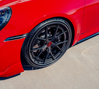 Фото дисков Strasse Wheels SM5R Deep Concave FS на Porsche 911 VIII