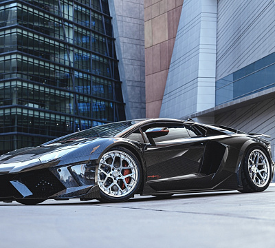 Фото дисков Savini SV84 на Lamborghini Aventador